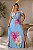 Vestido Longo Jardins Plus Size - Imagem 1