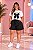 T-Shirt de Algodão Premium Laço Poá Plus Size - Imagem 1