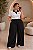 Calça Pantalona de Alfaiataria Preto Plus Size - Imagem 4