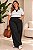 Calça Pantalona de Alfaiataria Preto Plus Size - Imagem 3