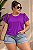 Blusa Nathássia Roxo Plus Size - Imagem 1