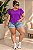 Blusa Nathássia Roxo Plus Size - Imagem 2