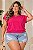 Blusa de Malha Pink Alice Plus SIze - Imagem 1