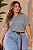 Blusa de Malha Oversized Plus Size - Imagem 1
