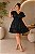 Vestido de Viscolinho Poá Black Sensation Plus Size - Imagem 2