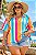 Camisa Corina de Viscolinho Plus Size - Imagem 1