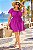 Vestido Ciganinha Monalisa Roxo Plus Size - Imagem 1