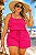 Conjunto de Regata + Short Praia Mar Pink Plus Size - Imagem 2