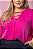 Blusa Work Pink Plus Size - Imagem 3