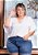 Blusa Work White Plus Size - Imagem 2