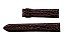 PULSEIRA ALLIGATOR 18/19 MM COR MARROM ESCURO ORIGINAL MONTBLANC PARA RELÓGIOS - Imagem 6