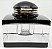 TINTEIRO DE CRISTAL E RESINA PRETA COM DETALHES DOURADOS DA MONTBLANC, MODELO MEISTERSTÜCK - Imagem 10