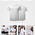 Camiseta Manga Curta Lisa Sport Dry Branco - Imagem 6