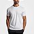 Camiseta Manga Curta Lisa Sport Dry Branco - Imagem 4