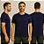 Camiseta Manga Curta Lisa Sport Dry Azul Marinho - Imagem 1