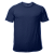 Camiseta Manga Curta Lisa Sport Dry Azul Marinho - Imagem 2