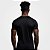 Camiseta Manga Curta Lisa Sport Dry Preto - Imagem 5