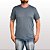 Camiseta Manga Curta Lisa Sport Dry Cinza Chumbo - Imagem 2