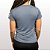 Camiseta Manga Curta Lisa Sport Dry Cinza Chumbo - Imagem 4