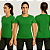 Baby Look Manga Curta Lisa Sport Dry Verde Amazonia - Imagem 1