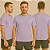Camiseta Manga Curta Lisa Sport Dry Lavanda - Imagem 1