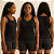 Regata Feminina Esportiva Sport Dry Preta - Imagem 1