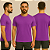 Camiseta Manga Curta Lisa Sport Dry Roxo Uva - Imagem 1