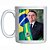 Caneca Foto Oficial Presidente Bolsonaro - Imagem 2