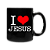 Caneca Preta I Love Jesus - Imagem 4