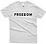 Camiseta Freedom – Homenagem a Charlie Kirk, Símbolo da Liberdade - Imagem 1