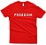Camiseta Freedom – Homenagem a Charlie Kirk, Símbolo da Liberdade - Imagem 4