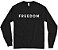 Camiseta Freedom – Homenagem a Charlie Kirk, Símbolo da Liberdade - Imagem 9