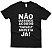 Camiseta Não Queremos Acordo Caracu – Linha Minimalista - Imagem 1