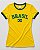 Camiseta Brasil Verde e Amarela | Estampa Brasil - Imagem 4