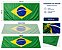 Bandeira do Brasil 170 x 82 cm em Poliéster - Imagem 4