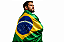 Bandeira do Brasil 170 x 82 cm em Poliéster - Imagem 5