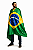 Bandeira do Brasil 170 x 82 cm em Poliéster - Imagem 6