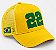 Boné Bloquinho 22 – Verde e Amarelo com Bandeira do Brasil - Imagem 4