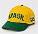 Boné Brasil Verde e Amarelo – Bordado BRASIL - Imagem 3