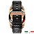 Relogio masculino esportivo CT Scuderia Saturno rosé e pulseira de couro Preto - Imagem 4