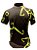 CAMISETA MALHA MASCULINA_Gola C_Modelo: STRACCIATTA cor Preto/Mostarda - Imagem 1