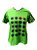 CAMISETA MALHA BABY LOOK Feminino _Gola C_Modelo: BOLINHA cor Verde Limão - Imagem 1