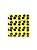 PORTA COPOS_Kit com 06 unids. Modelo: USDRA BLACK POWER cor Amarelo - Imagem 1