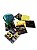 PORTA COPOS_Kit com 06 unids. Modelo: USDRA BLACK POWER cor Amarelo - Imagem 2