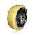 Roda de apoio Vulkollan 150x50x20 - Imagem 2