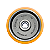 Roda de carga Vulkollan 285x100x40 - Imagem 2