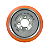 Roda de tração Vulkollan 350x127,5x80 - Imagem 2