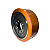 Roda de tração Vulkollan 350x127,5x80 - Imagem 3