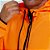 Corta Vento Masculino Laranja Neon Corrida WSS Brasil Never Give Up! - Imagem 3