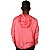 Corta Vento Masculino Rosa Chiclete Corrida WSS Never Give Up! - Imagem 2